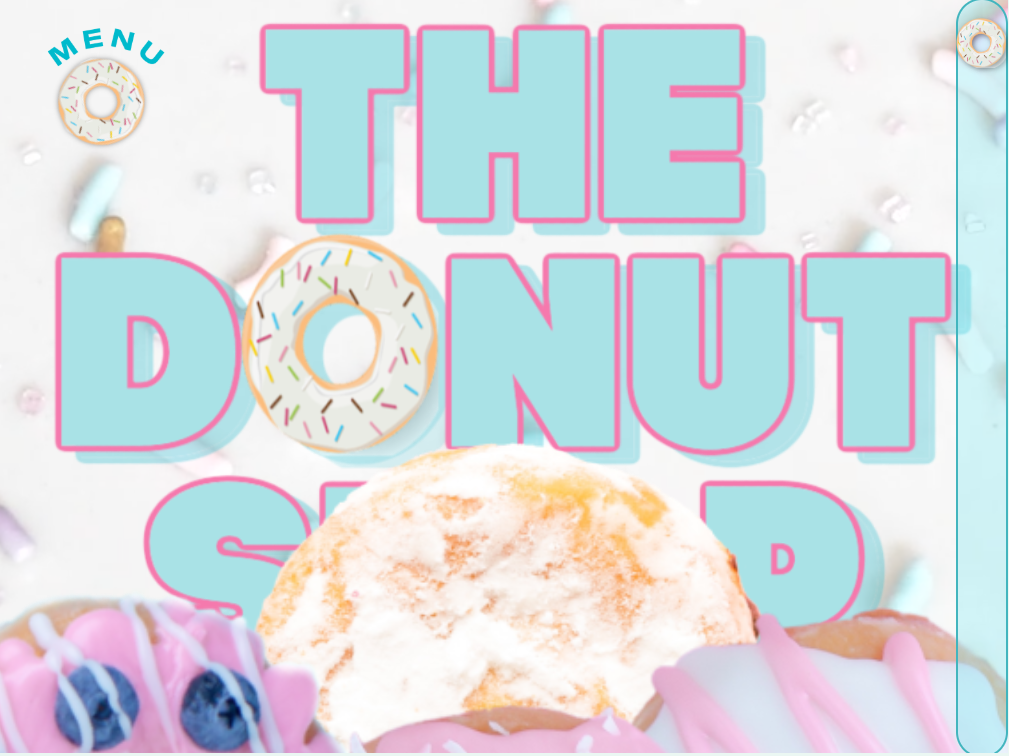 The Donut Shop scrollbar