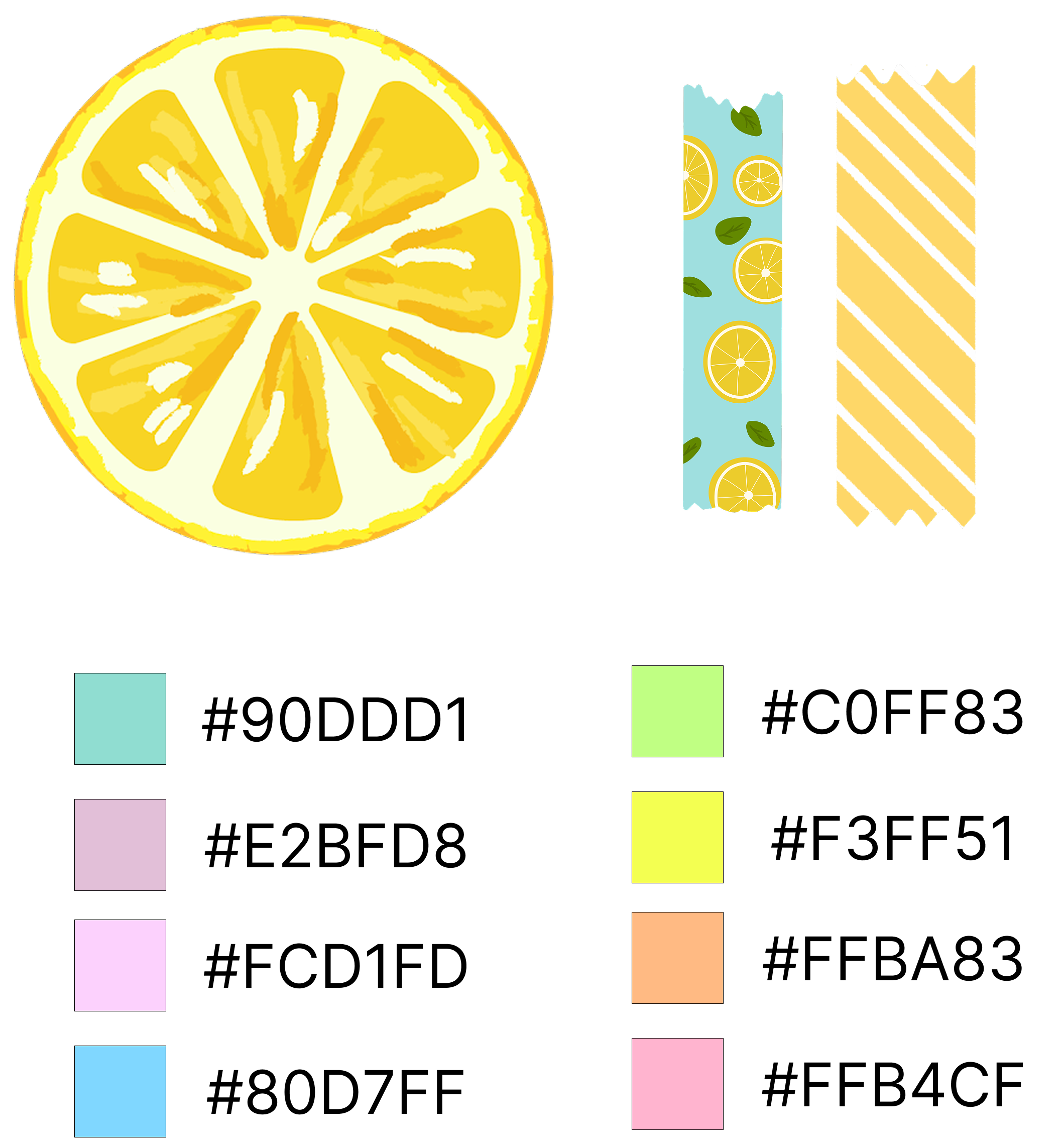 Recipe book logo and brand colors